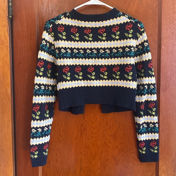 UO floral knit cardigan - Picture 4 of 6